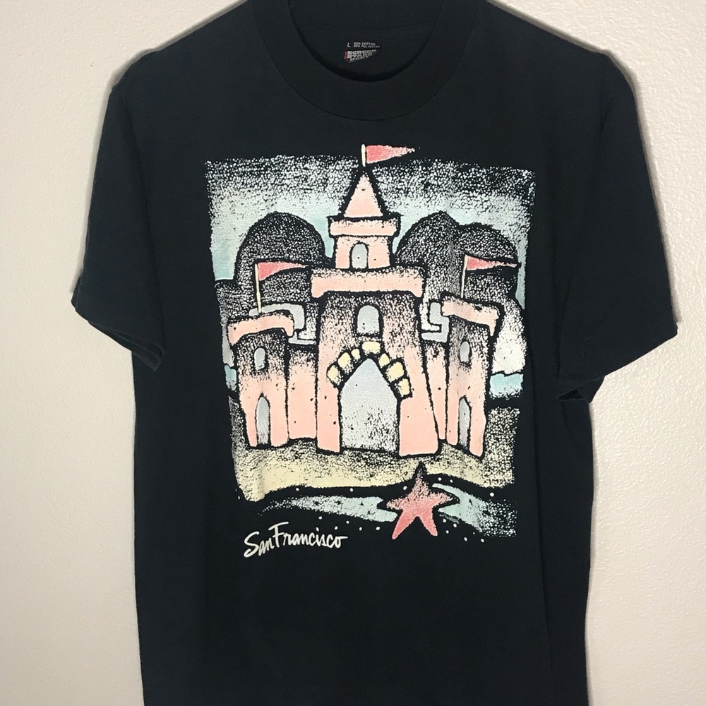 Vintage 80’s San Francisco Sand Castles T-Shirt